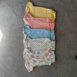 Gerber Organic Cotton Onsies Spring Bundle 3-6 M